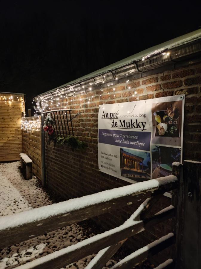 Au Pre De Mukky Villa Andenne Exteriör bild